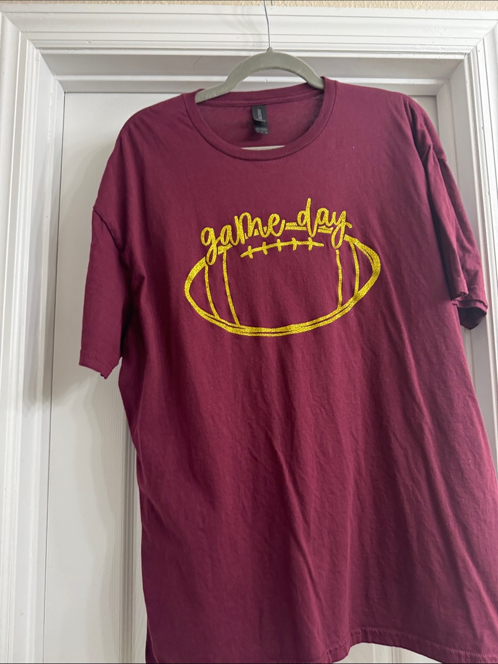 Maroon "Game-Day" Football Graphic Tee